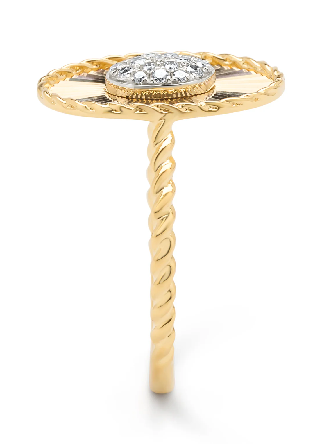 Geelgouden ring Cosmic - Image 5